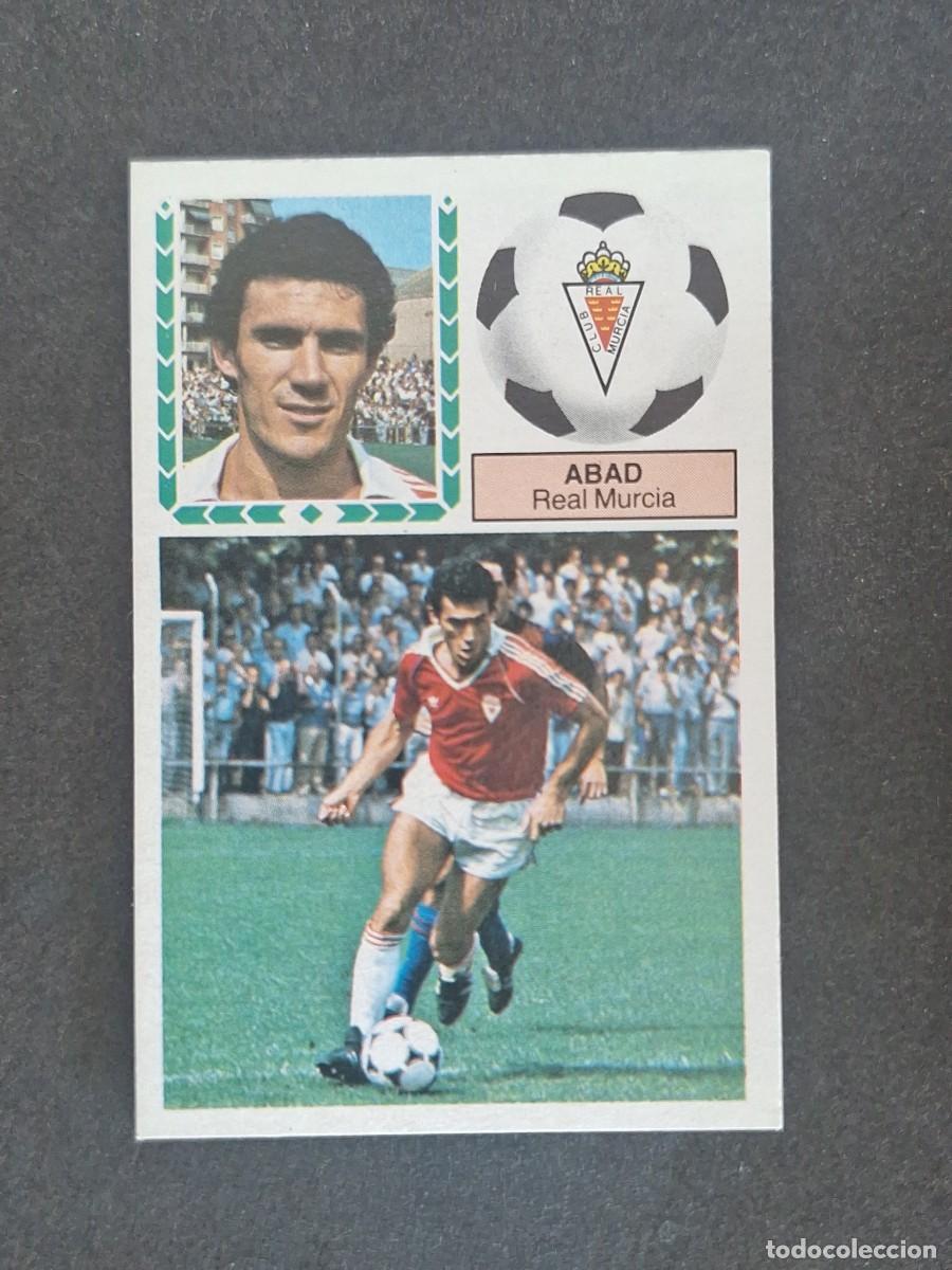 Football Stickers: L5 ABAD REAL MURCIA LIGA ESTE 1983 1984 83 84 NUNCA PEGADO SIN PEGAR
