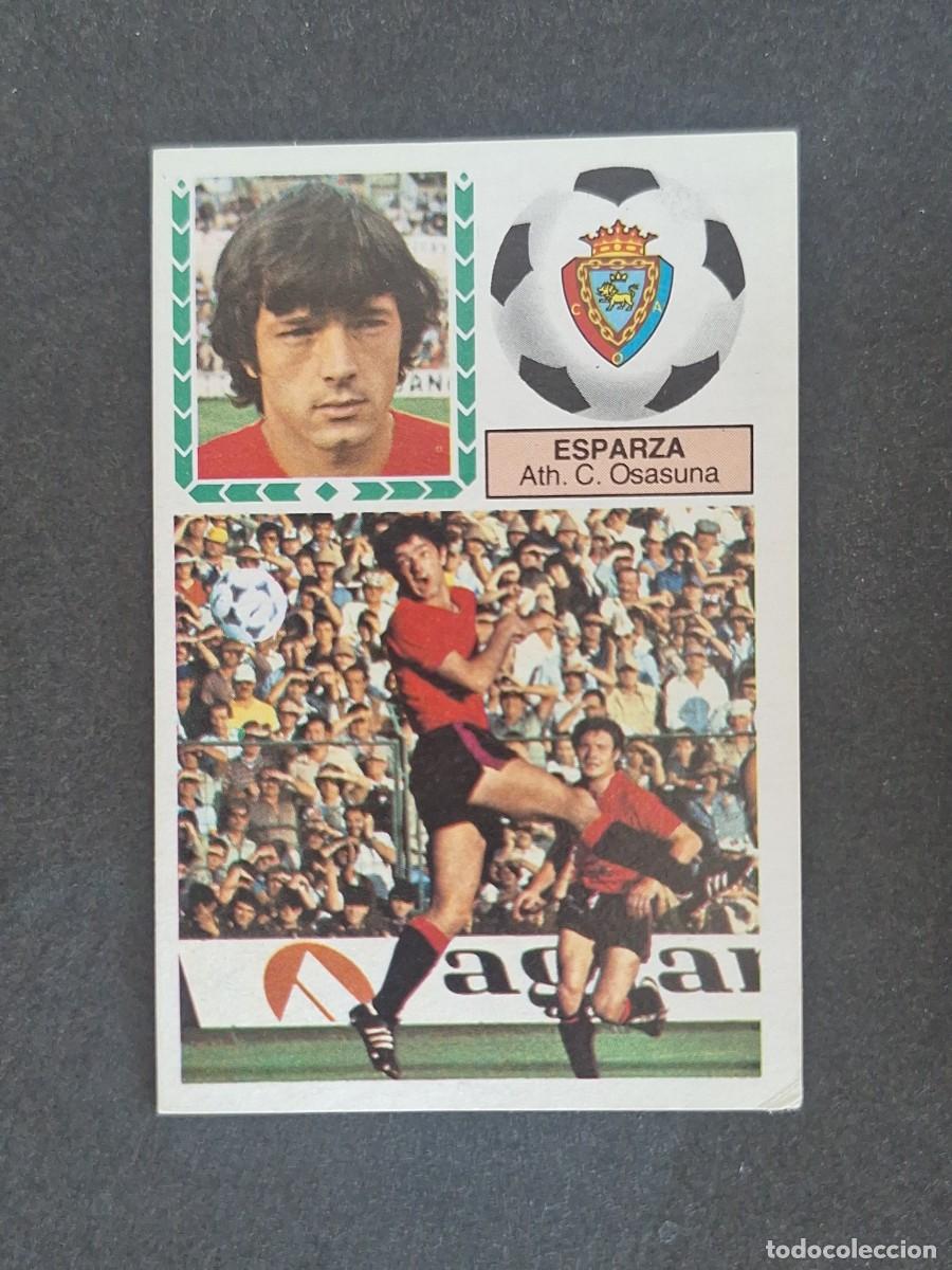 Cromos de f&uacute;tbol: L5 ESPARZA C. A. OSASUNA LIGA ESTE 1983 1984 83 84 NUNCA PEGADO SIN PEGAR