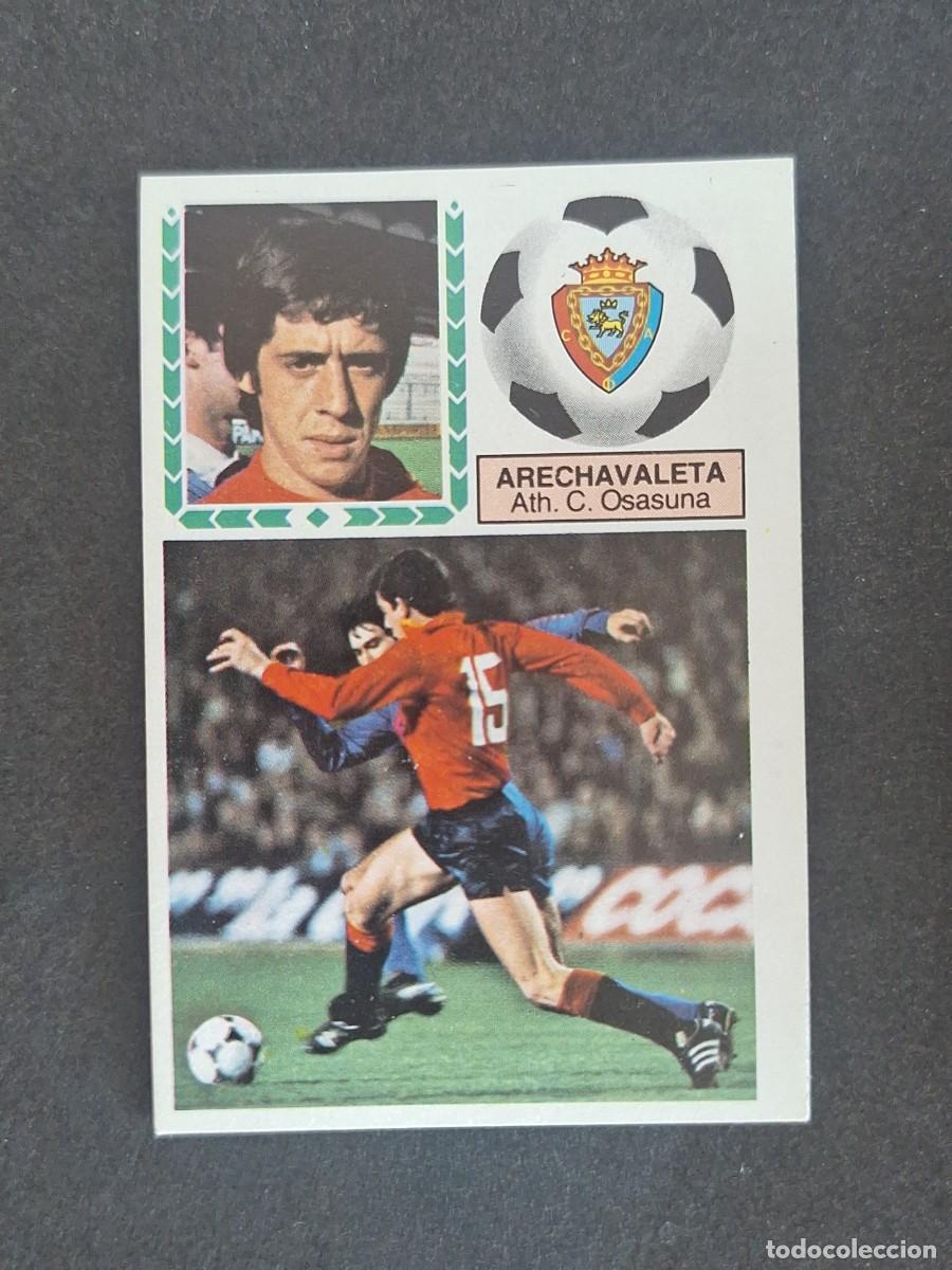 Cromos de f&uacute;tbol: L5 ARECHAVALETA C. A. OSASUNA LIGA ESTE 1983 1984 83 84 NUNCA PEGADO SIN PEGAR