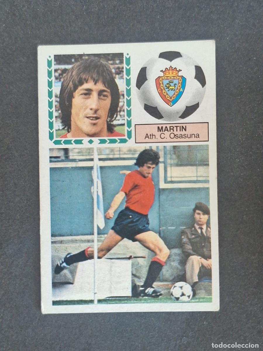 Cromos de f&uacute;tbol: L5 MARTIN C. A. OSASUNA LIGA ESTE 1983 1984 83 84 NUNCA PEGADO SIN PEGAR