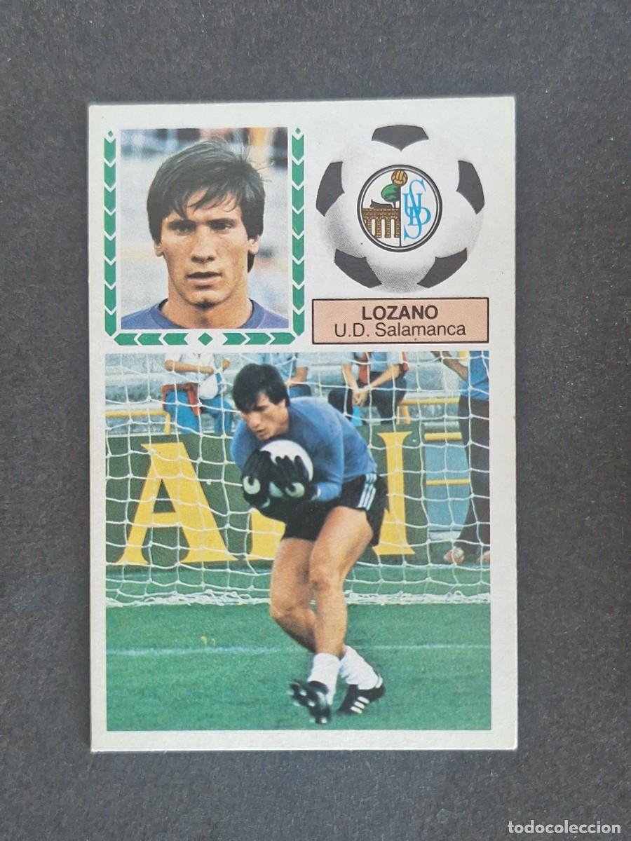 Cromos de f&uacute;tbol: L5 LOZANO U. D. SALAMANCA LIGA ESTE 1983 1984 83 84 NUNCA PEGADO SIN PEGAR