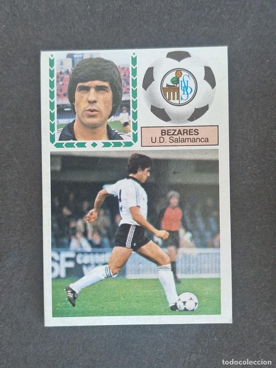 Cromos de f&uacute;tbol: L5 BEZARES U. D. SALAMANCA LIGA ESTE 1983 1984 83 84 NUNCA PEGADO SIN PEGAR