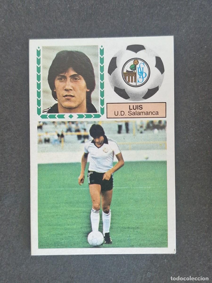 Cromos de f&uacute;tbol: L5 LUIS U. D. SALAMANCA LIGA ESTE 1983 1984 83 84 NUNCA PEGADO SIN PEGAR