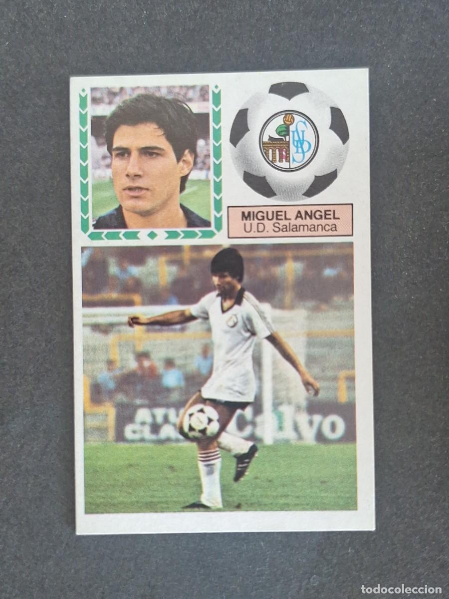 Cromos de f&uacute;tbol: L5 MIGUEL ANGEL U. D. SALAMANCA LIGA ESTE 1983 1984 83 84 NUNCA PEGADO SIN PEGAR