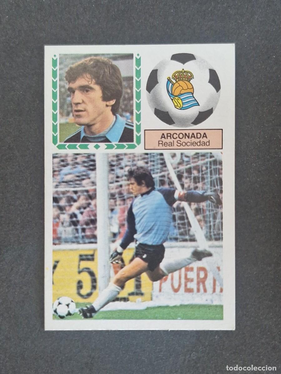 Cromos de f&uacute;tbol: L5 ARCONADA REAL SOCIEDAD LIGA ESTE 1983 1984 83 84 NUNCA PEGADO SIN PEGAR