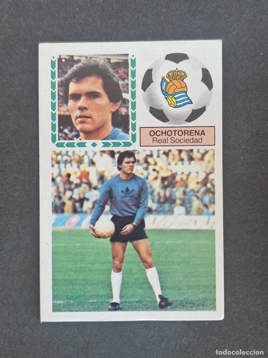 Cromos de f&uacute;tbol: L5 OCHOTORENA REAL SOCIEDAD LIGA ESTE 1983 1984 83 84 NUNCA PEGADO SIN PEGAR