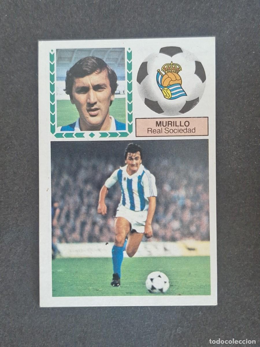 Cromos de f&uacute;tbol: L5 MURILLO REAL SOCIEDAD LIGA ESTE 1983 1984 83 84 NUNCA PEGADO SIN PEGAR