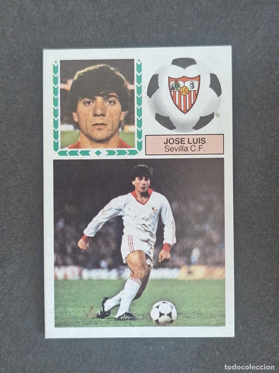 Cromos de f&uacute;tbol: L5 JOSE LUIS SEVILLA C. F. LIGA ESTE 1983 1984 83 84 NUNCA PEGADO SIN PEGAR