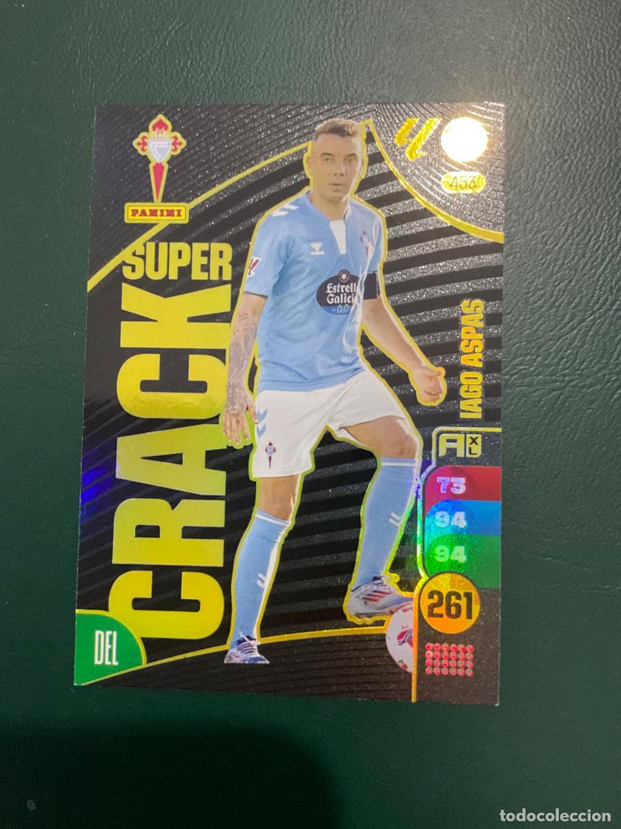 Cromos de f&uacute;tbol: Iago Aspas - Supercrack n 453 - Adrenalyn XL La Liga 2024 2025 (24 25)