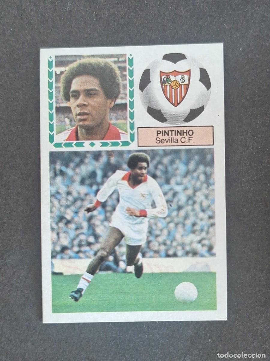 Cromos de f&uacute;tbol: L5 PINTINHO SEVILLA C. F. LIGA ESTE 1983 1984 83 84 NUNCA PEGADO SIN PEGAR