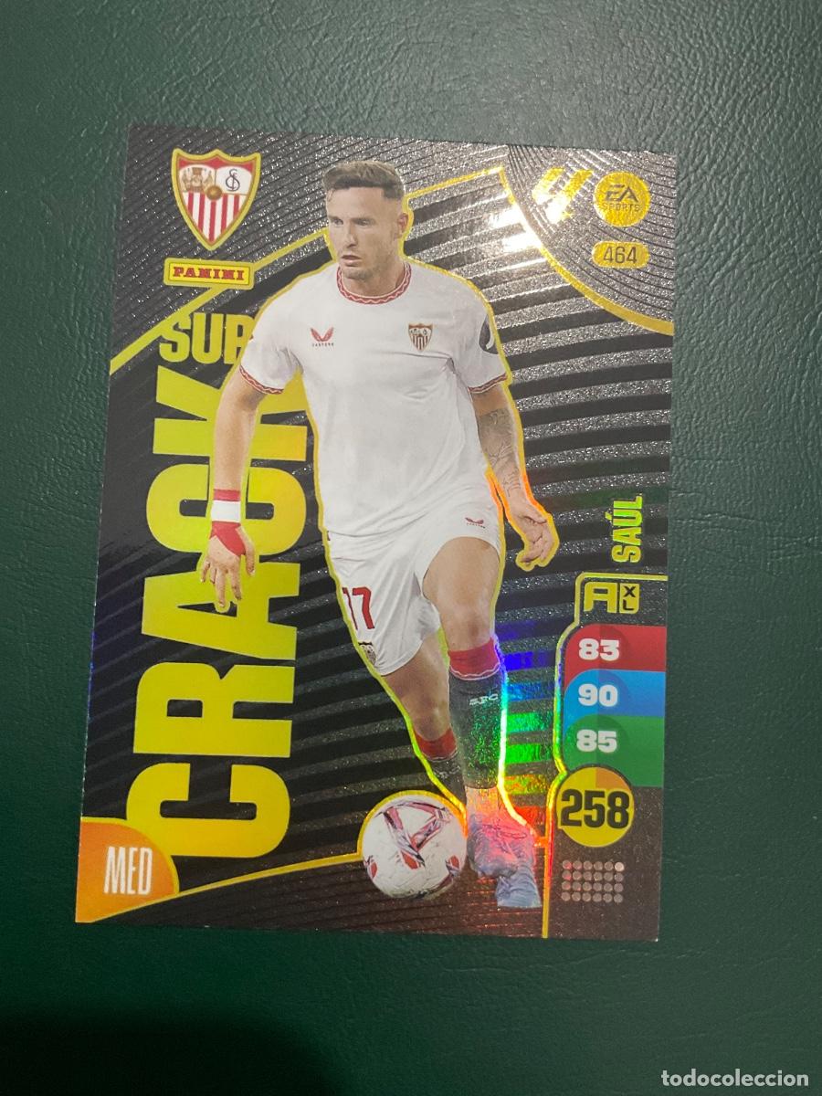 Cromos de f&uacute;tbol: Saul Supercrack n 464 - Adrenalyn XL La Liga 2024 2025 (24 25)