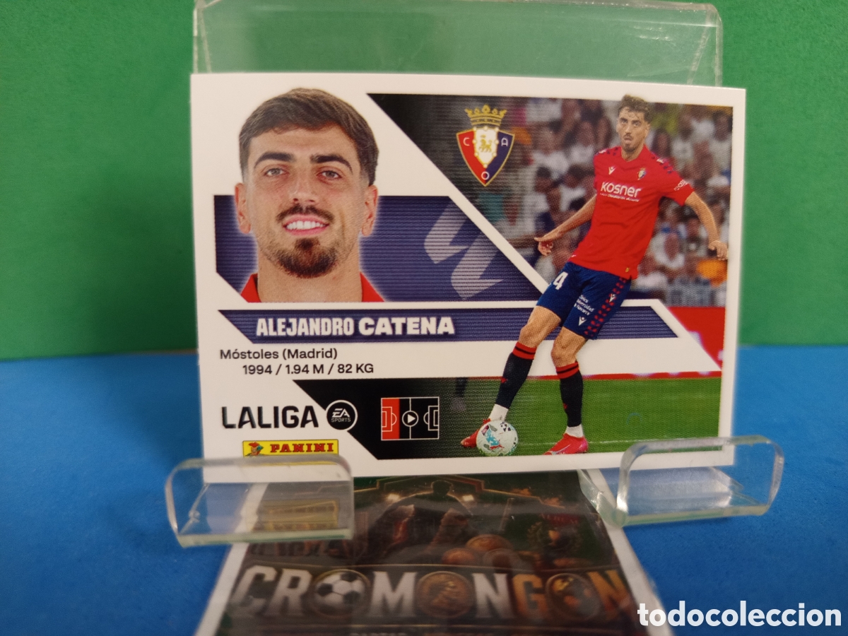 Cromos de f&uacute;tbol: ❇️ CROMO ⚽ 8.- CATENA (OSASUNA) - COLECCIONES ESTE 2026/27 (PANINI) ❇️