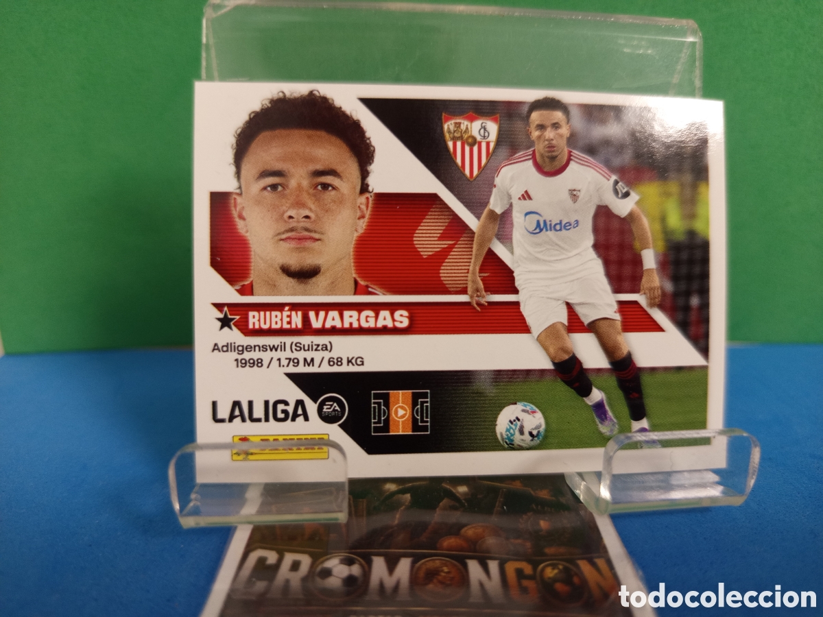 Cromos de f&uacute;tbol: ❇️ CROMO ⚽ 15.- VARGAS (SEVILLA) - COLECCIONES ESTE 2026/27 (PANINI) ❇️