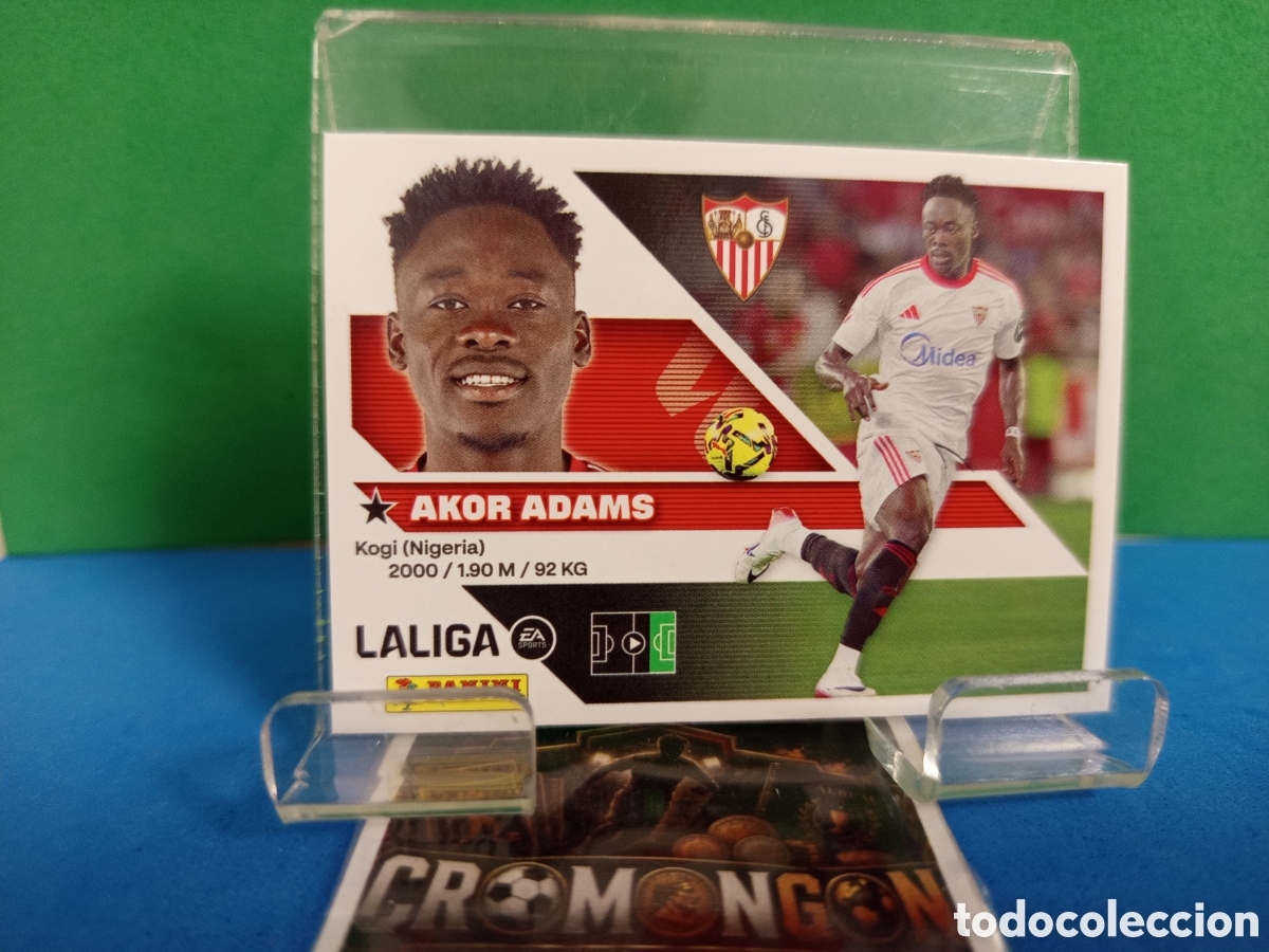 Cromos de f&uacute;tbol: ❇️ CROMO ⚽ 19.- AKOR ADAMS (SEVILLA) - COLECCIONES ESTE 2026/27 (PANINI) ❇️