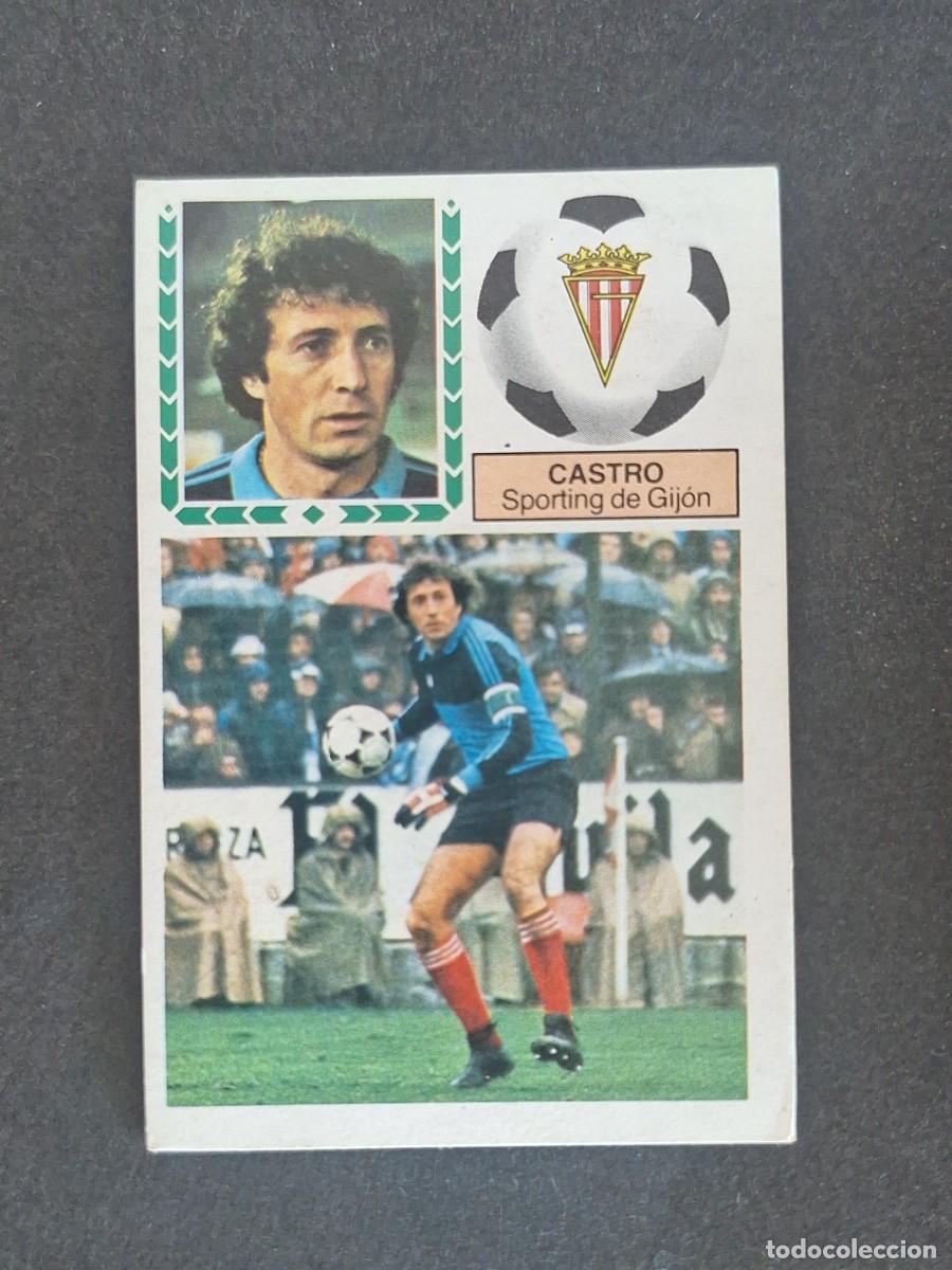 Cromos de f&uacute;tbol: L5 CASTRO SPORTING DE GIJON LIGA ESTE 1983 1984 83 84 NUNCA PEGADO SIN PEGAR
