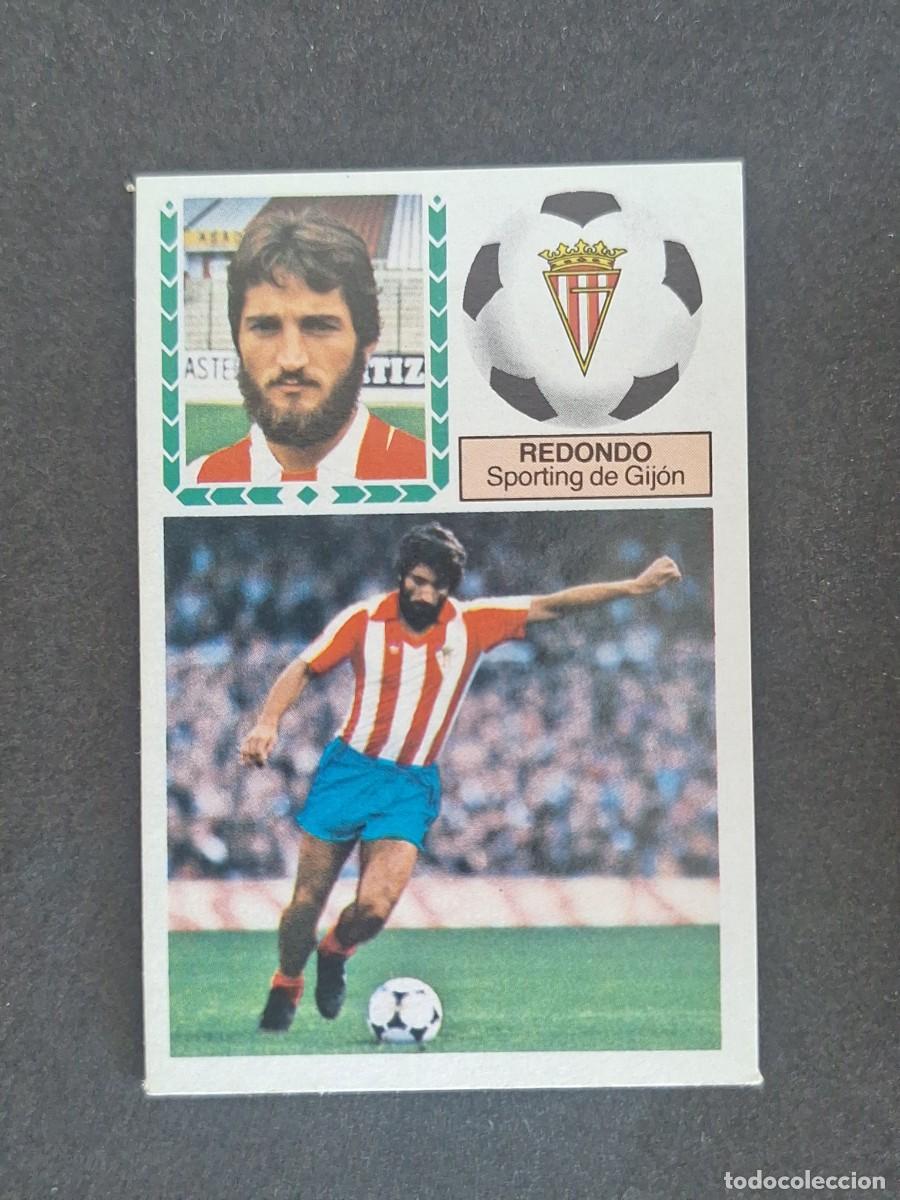 Cromos de f&uacute;tbol: L5 REDONDO SPORTING DE GIJON LIGA ESTE 1983 1984 83 84 NUNCA PEGADO SIN PEGAR