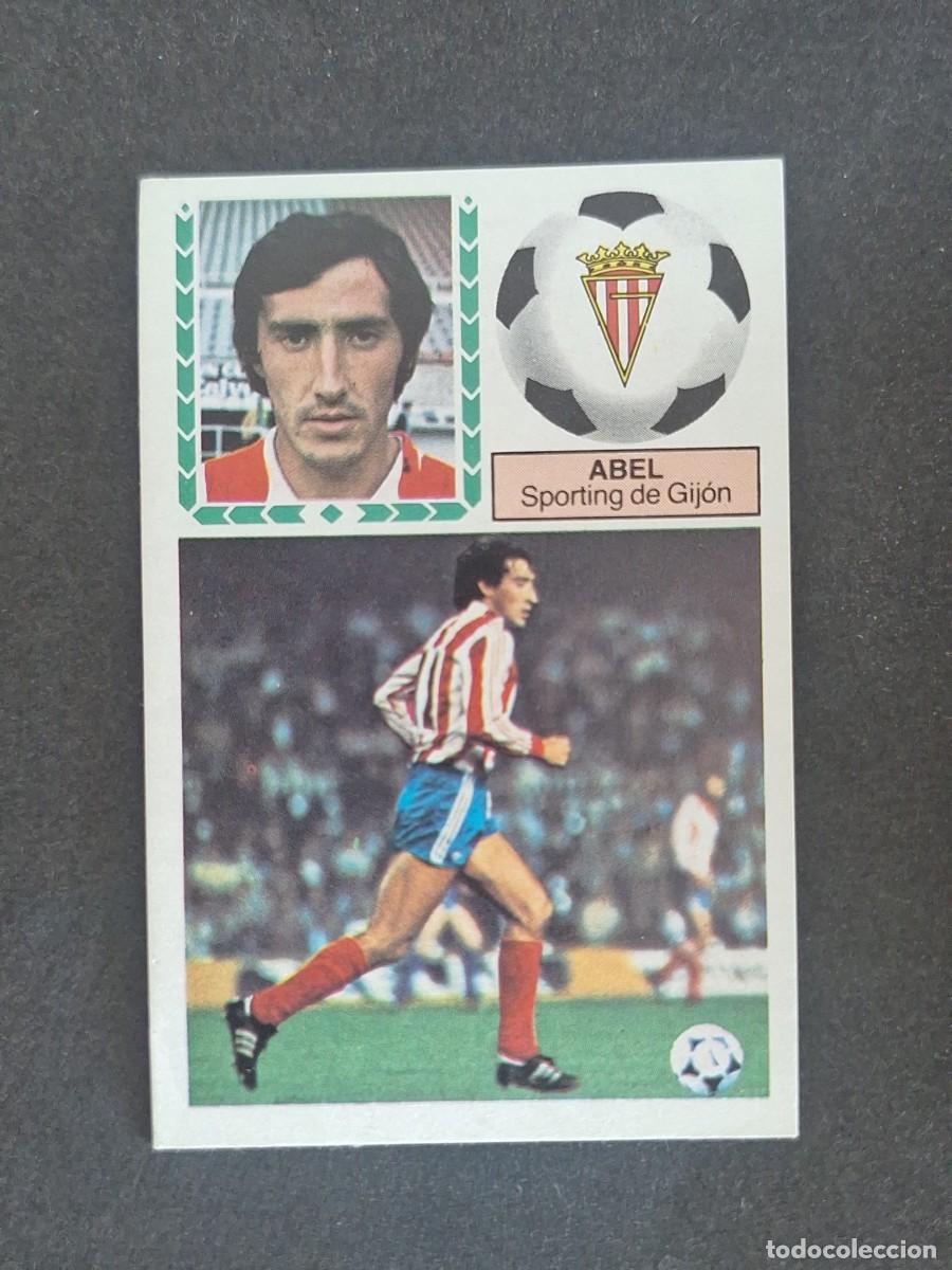 Cromos de f&uacute;tbol: L5 ABEL SPORTING DE GIJON LIGA ESTE 1983 1984 83 84 NUNCA PEGADO SIN PEGAR