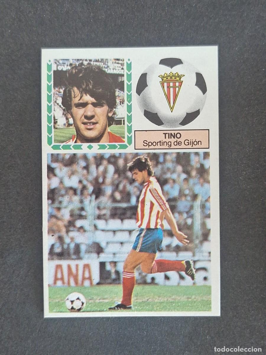 Cromos de f&uacute;tbol: L5 TINO SPORTING DE GIJON LIGA ESTE 1983 1984 83 84 NUNCA PEGADO SIN PEGAR