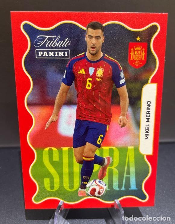 Cromos de f&uacute;tbol: Mikel Merino 78 Panini Tribute Seleccion Espa&ntilde;ola 2010-2026 Vamos Campeones