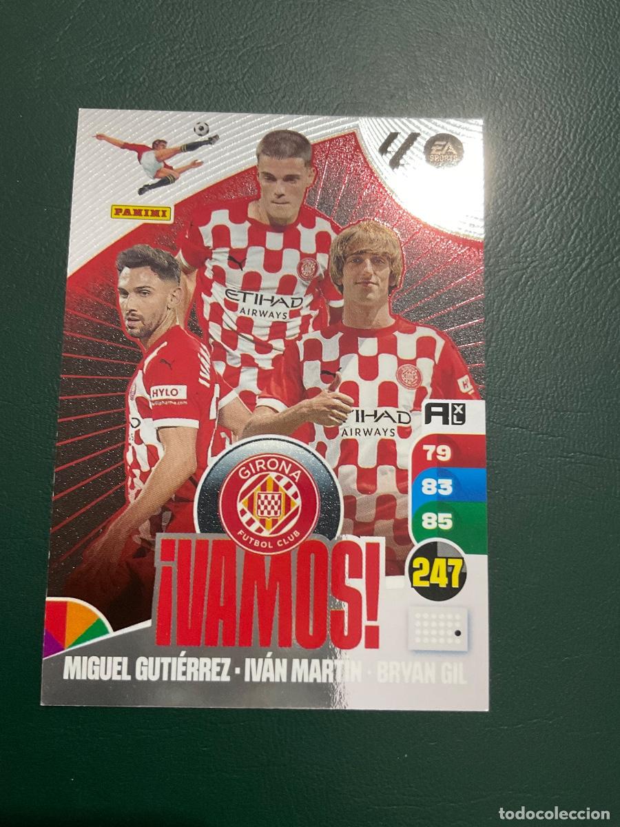 Cromos de f&uacute;tbol: VAMOS GIRONA n 369 Adrenalyn XL La Liga 2024 2025 (24 25)