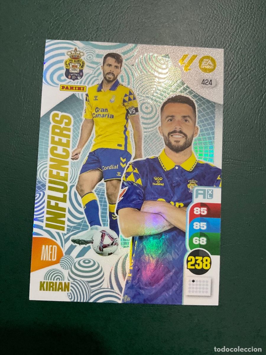 Cromos de f&uacute;tbol: Kirian INFLUENCER n 424 Adrenalyn XL La Liga 2024 2025 (24 25)