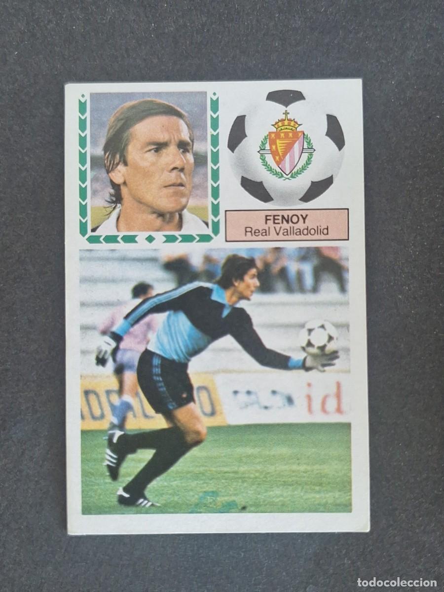 Cromos de f&uacute;tbol: L5 FENOY REAL VALLADOLID LIGA ESTE 1983 1984 83 84 NUNCA PEGADO SIN PEGAR