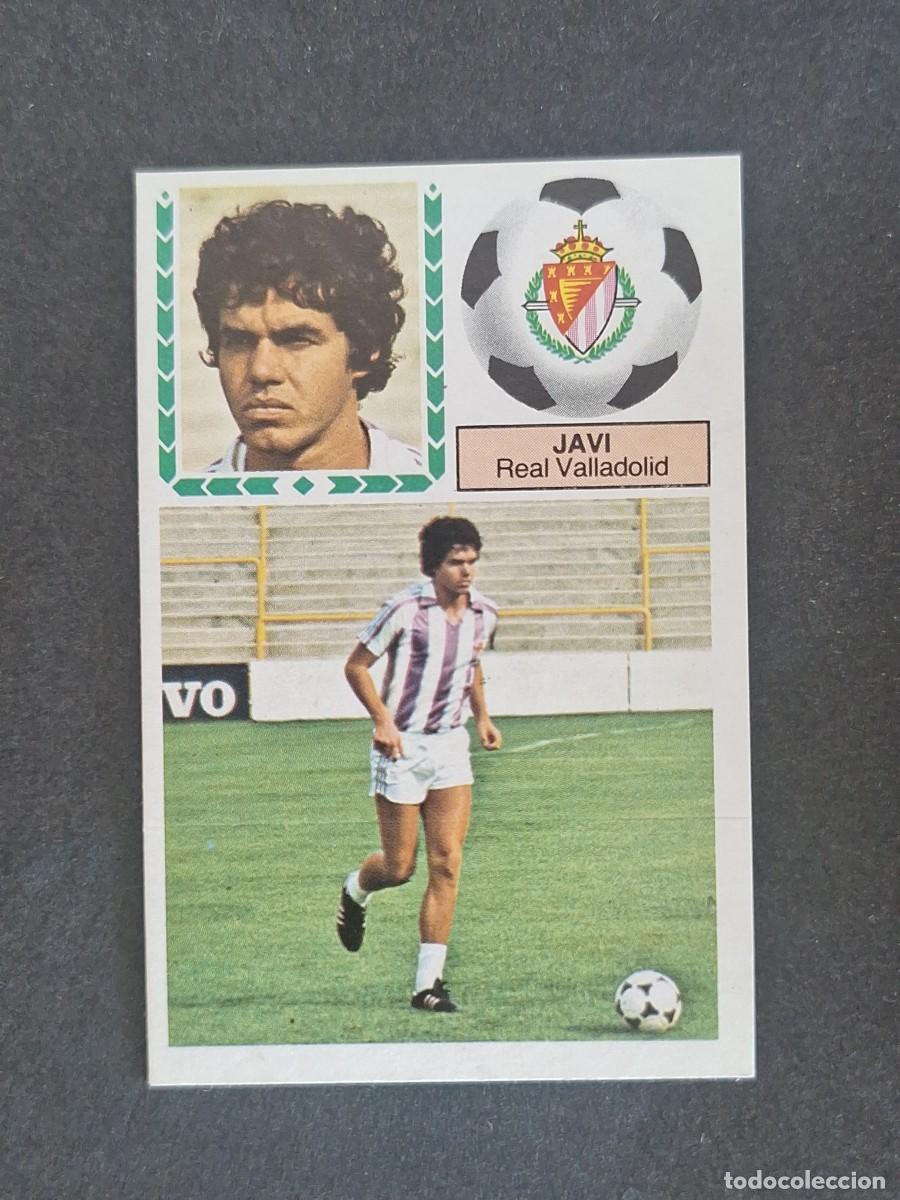 Cromos de f&uacute;tbol: L5 JAVI REAL VALLADOLID LIGA ESTE 1983 1984 83 84 NUNCA PEGADO SIN PEGAR