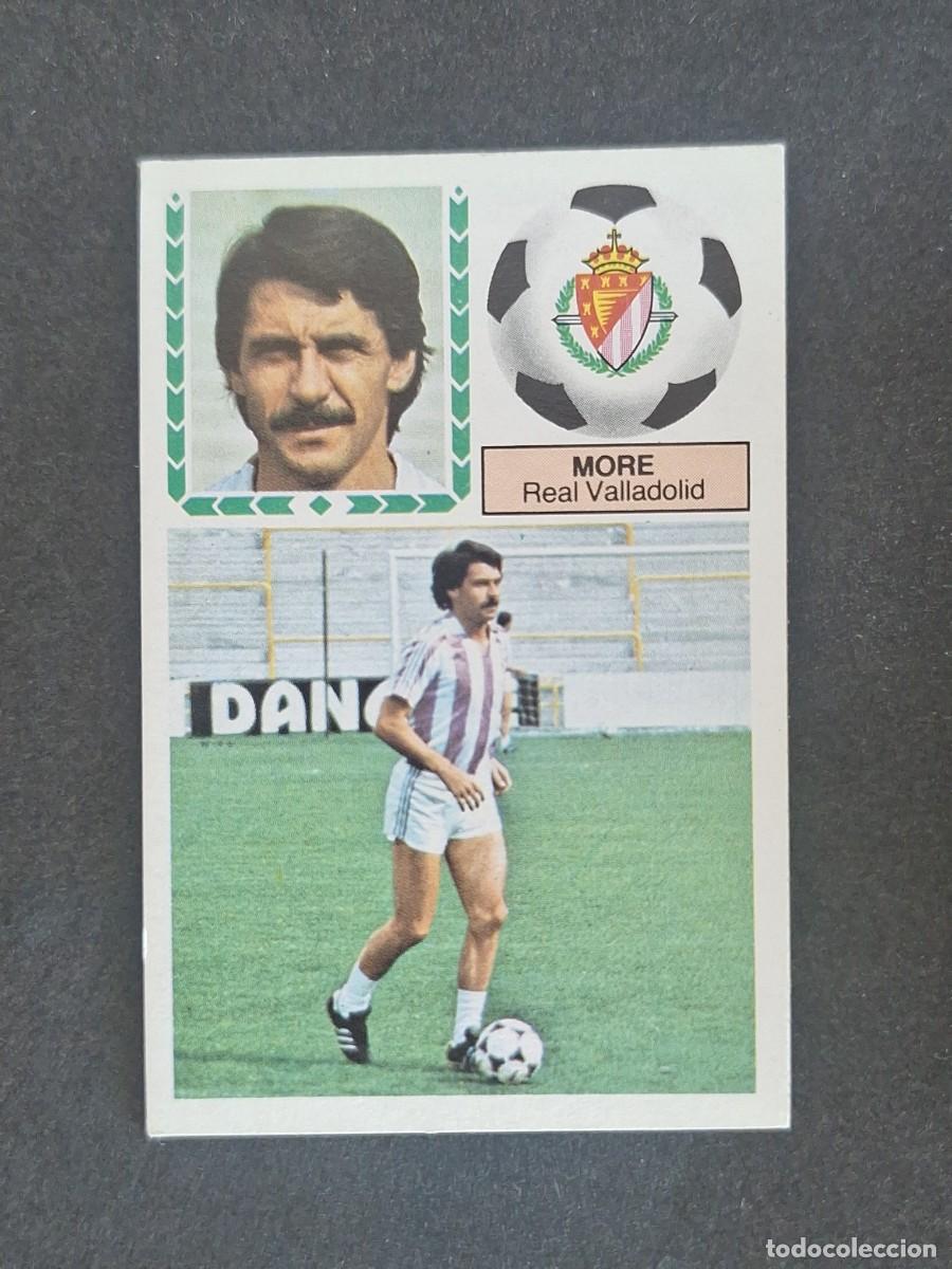 Cromos de f&uacute;tbol: L5 MORE REAL VALLADOLID LIGA ESTE 1983 1984 83 84 NUNCA PEGADO SIN PEGAR