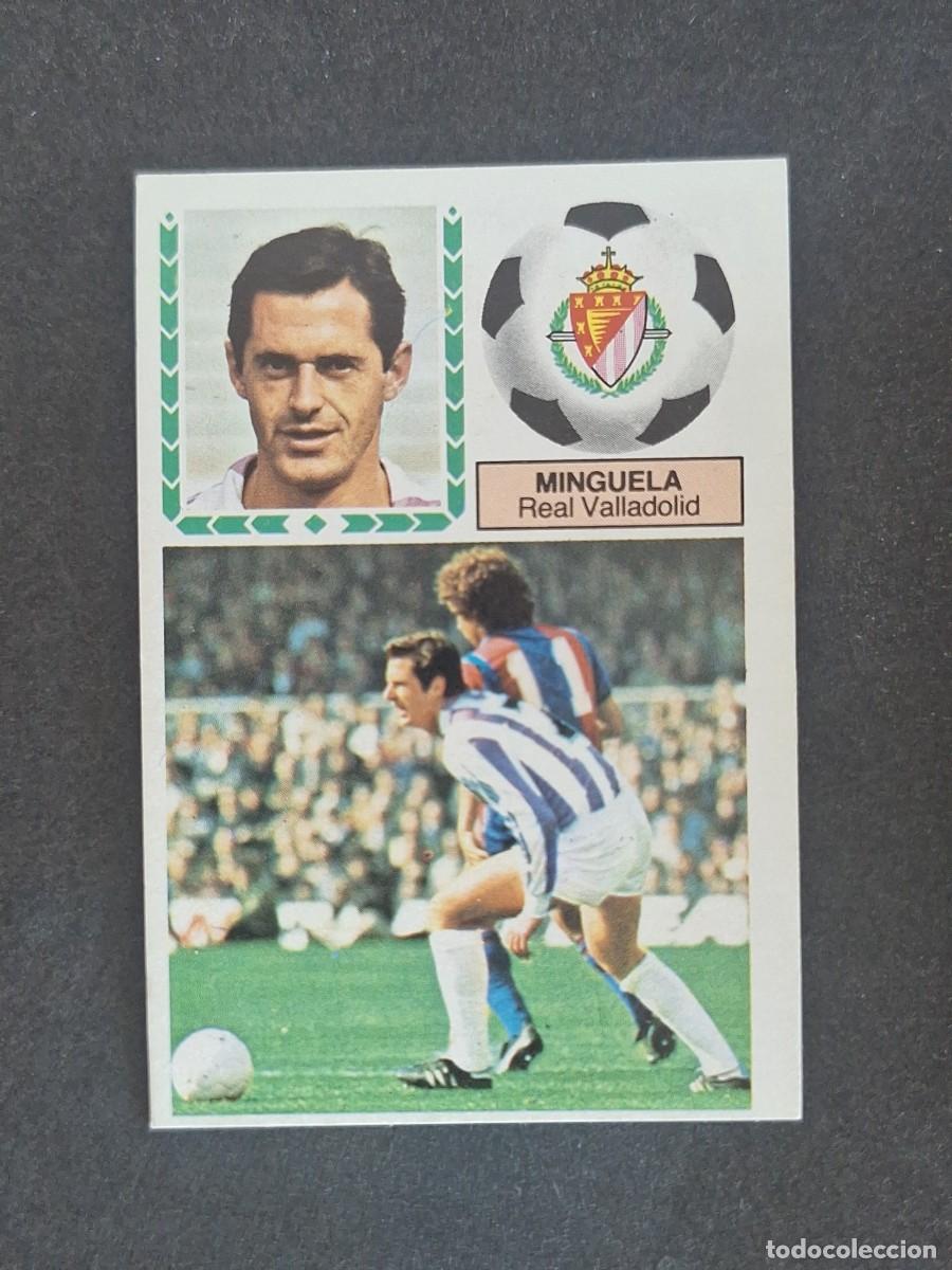Cromos de f&uacute;tbol: L5 MINGUELA REAL VALLADOLID LIGA ESTE 1983 1984 83 84 NUNCA PEGADO SIN PEGAR