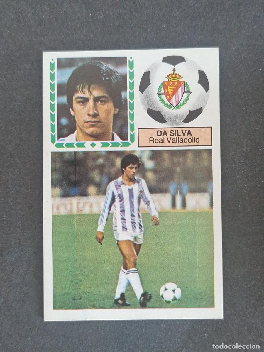 Cromos de f&uacute;tbol: L5 DA SILVA REAL VALLADOLID LIGA ESTE 1983 1984 83 84 NUNCA PEGADO SIN PEGAR