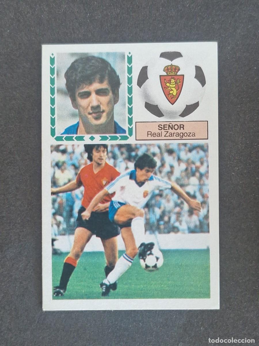 Cromos de f&uacute;tbol: L5 SE&Ntilde;OR REAL ZARAGOZA LIGA ESTE 1983 1984 83 84 NUNCA PEGADO SIN PEGAR