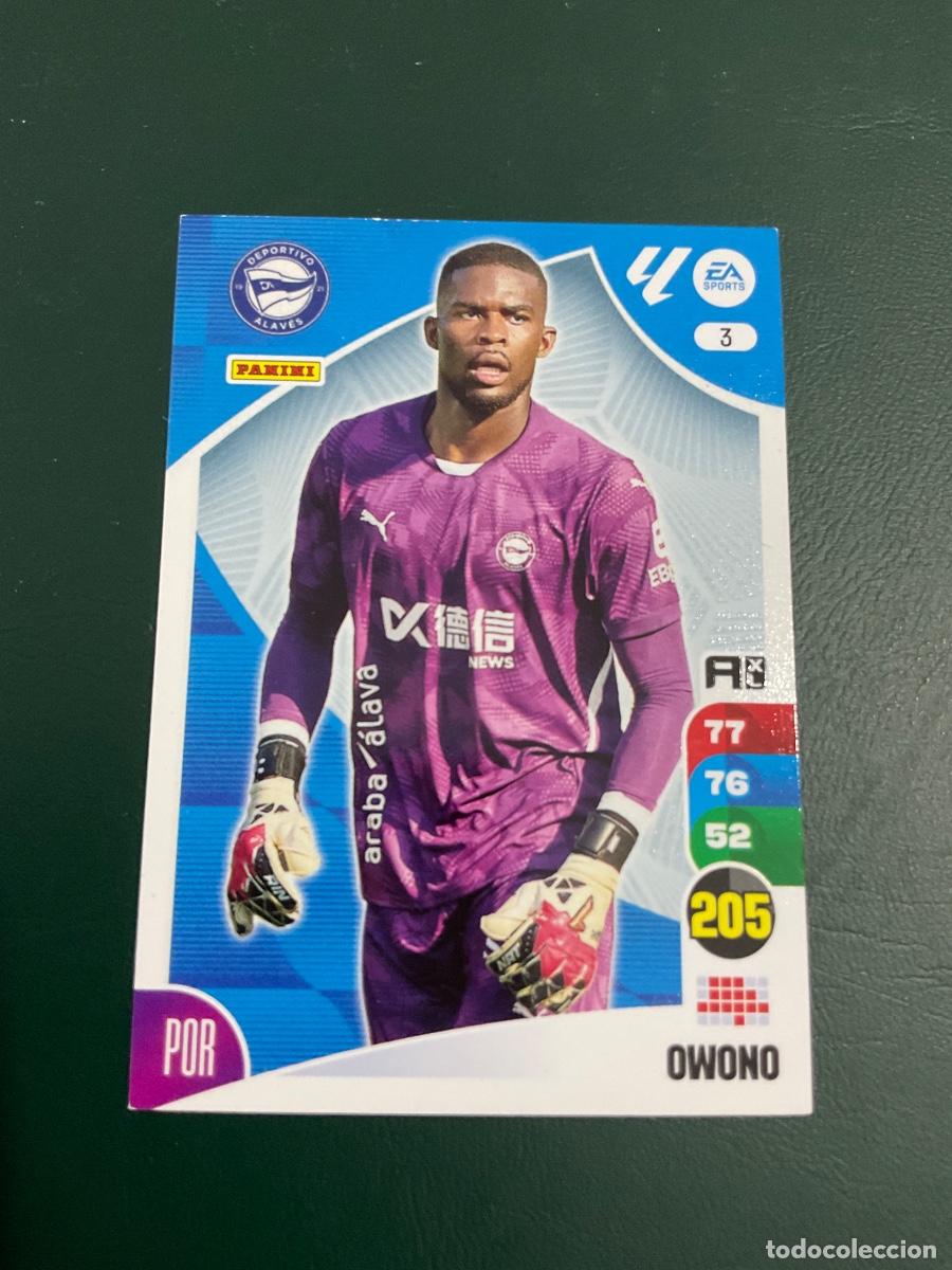 Cromos de f&uacute;tbol: Owno n 3 - Deportivo Alaves - Adrenalyn XL La Liga 2024 2025 (24 25)