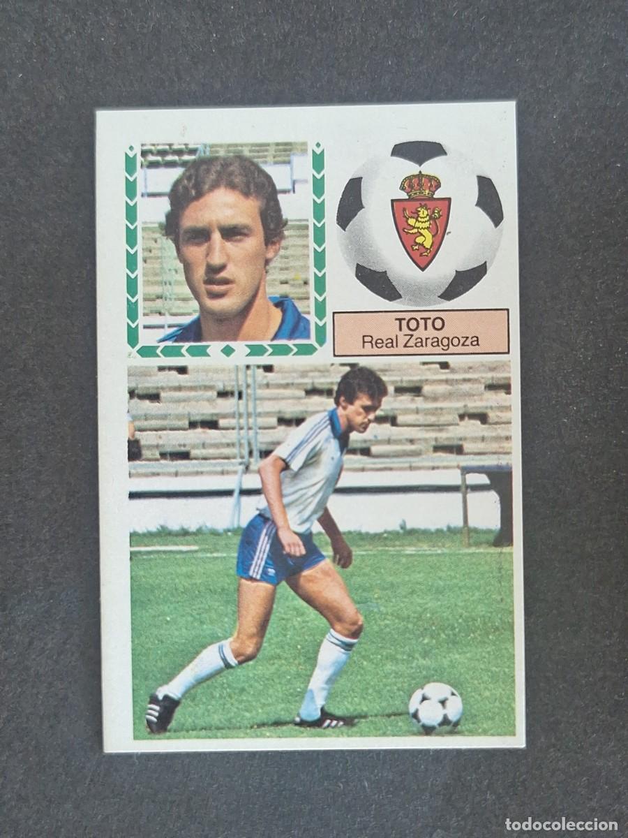 Cromos de f&uacute;tbol: L5 TOTO REAL ZARAGOZA LIGA ESTE 1983 1984 83 84 NUNCA PEGADO SIN PEGAR