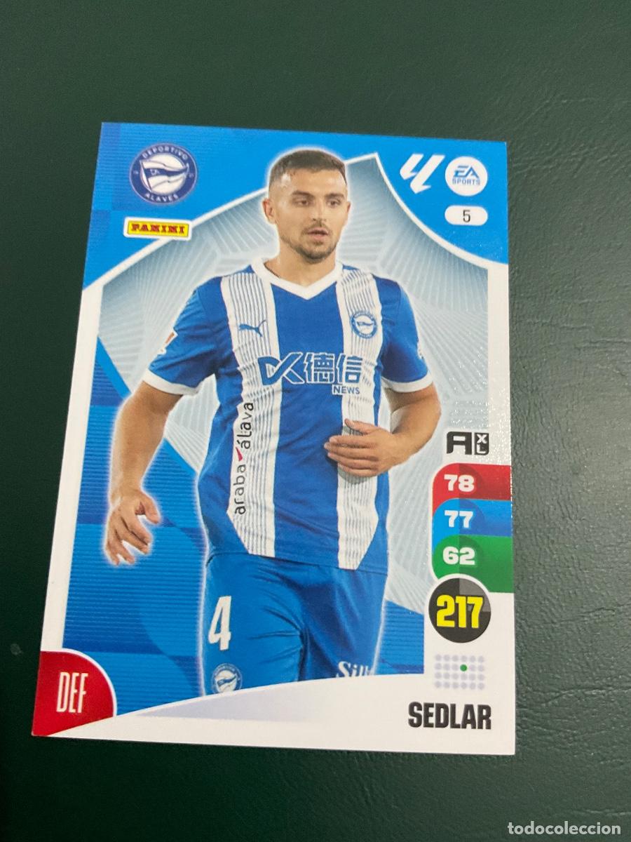 Cromos de f&uacute;tbol: Sedlar n 5 Deportivo Alaves - Adrenalyn XL La Liga 2024 2025 (24 25)