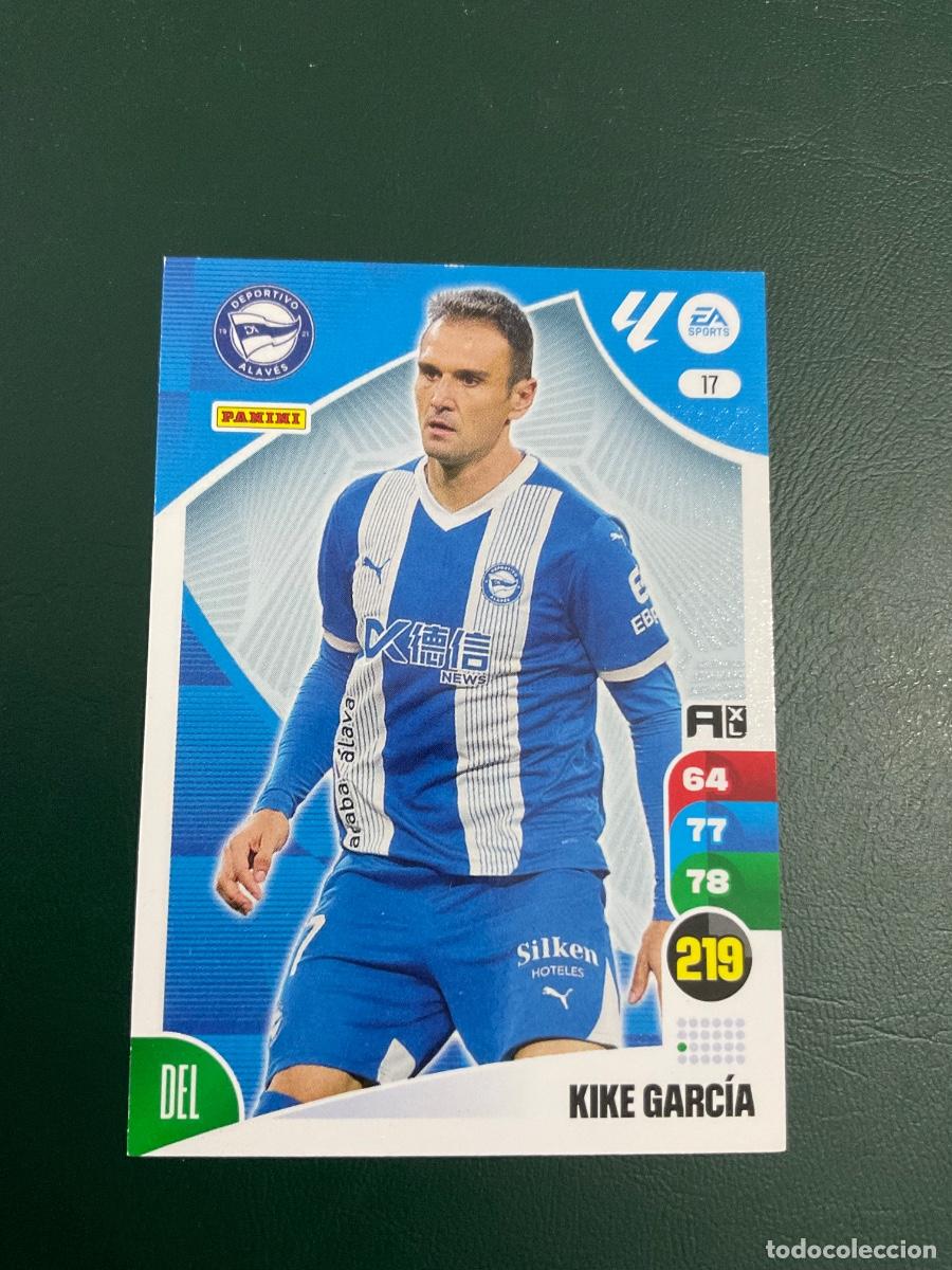Cromos de f&uacute;tbol: Kike Garcia n 17 - Deportivo Alaves - Adrenalyn XL La Liga 2024 2025 (24 25)