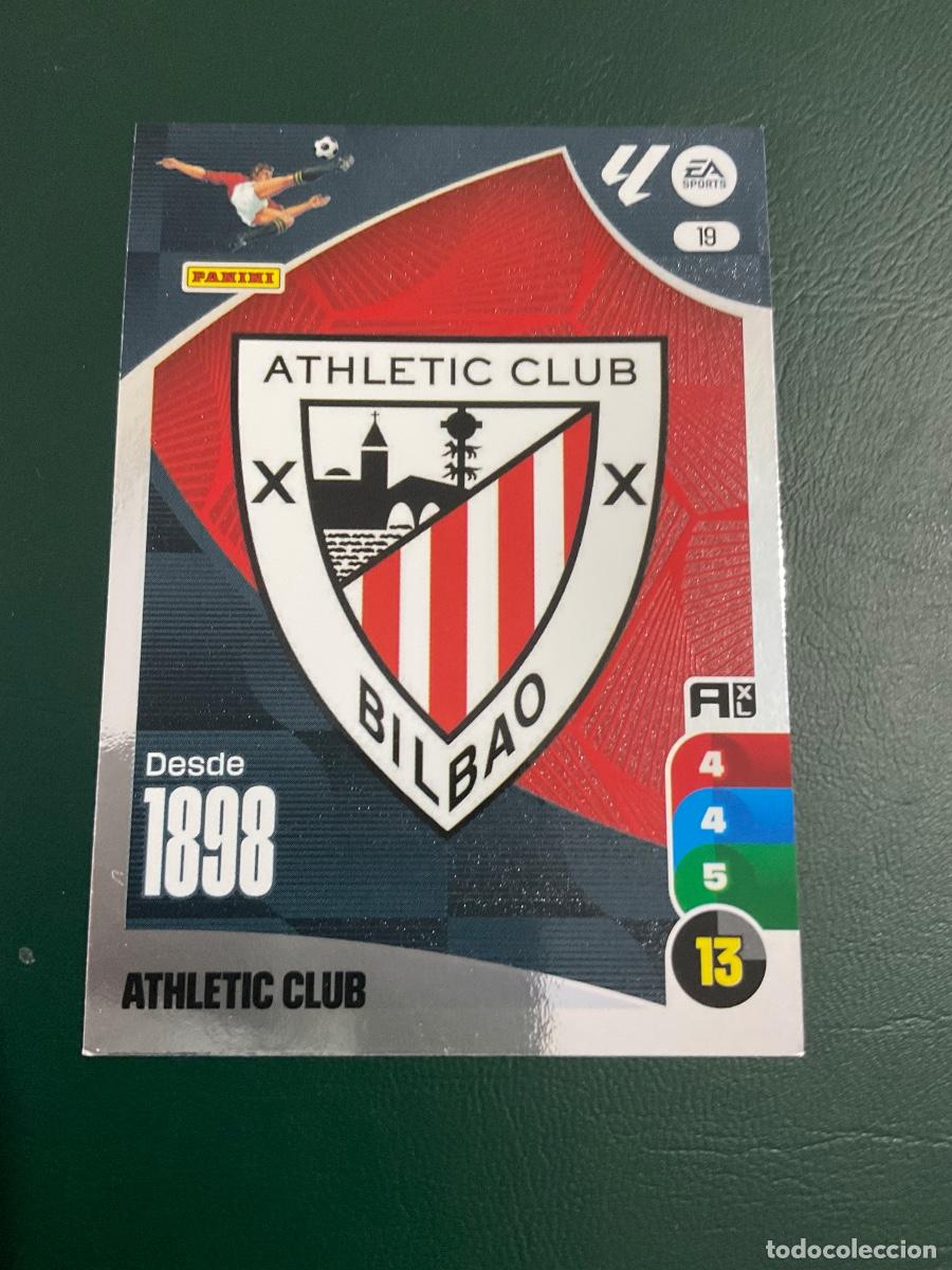 Cromos de f&uacute;tbol: Escudo n 19 - Athletic Club - Adrenalyn XL La Liga 2024 2025 (24 25)