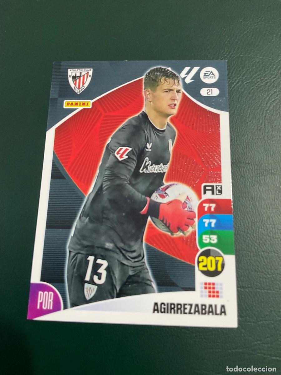 Cromos de f&uacute;tbol: Aguirrezabala n 21 - Athletic Club - Adrenalyn XL La Liga 2024 2025 (24 25)