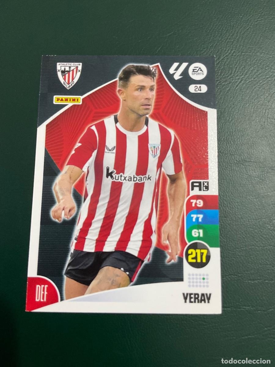 Cromos de f&uacute;tbol: Yeray n 24 - Athletic Club - Adrenalyn XL La Liga 2024 2025 (24 25)