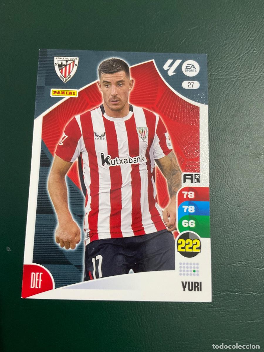 Cromos de f&uacute;tbol: Yuri n 27 - Athletic Club - Adrenalyn XL La Liga 2024 2025 (24 25)