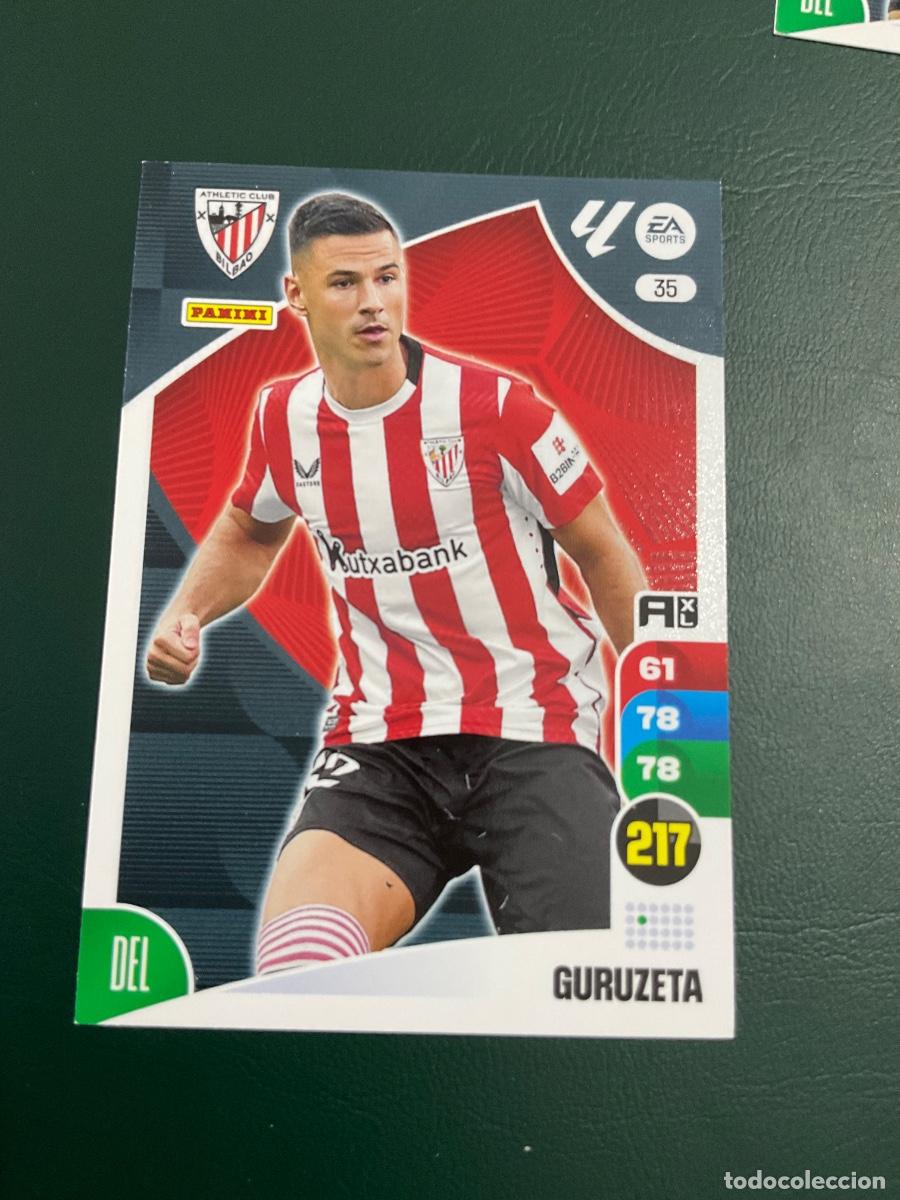 Cromos de f&uacute;tbol: Guruzeta n 35 - Athletic Club - Adrenalyn XL La Liga 2024 2025 (24 25)