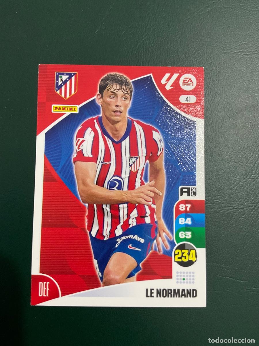 Cromos de f&uacute;tbol: Le Normand n 41 - Atletico de Madrid - Adrenalyn XL La Liga 2024 2025 (24 25)
