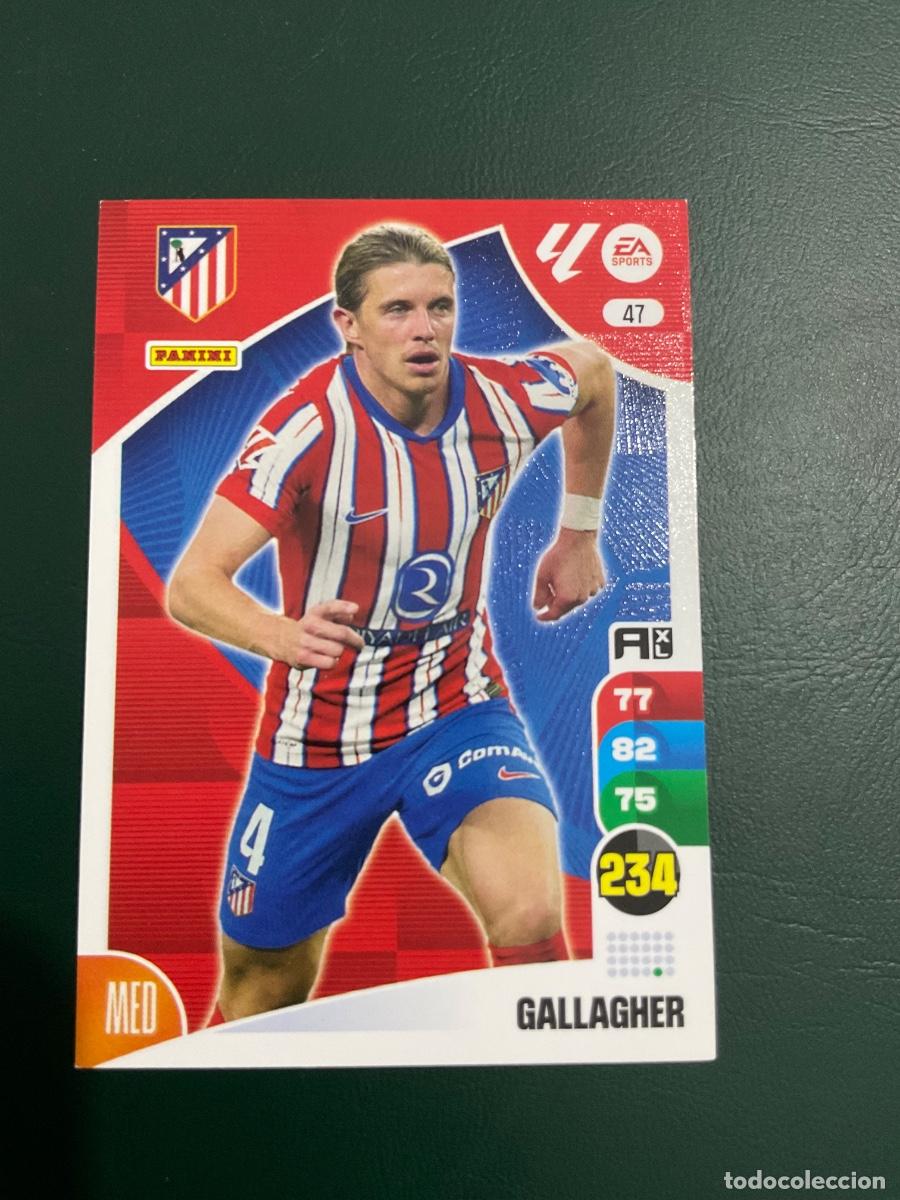 Cromos de f&uacute;tbol: Gallagher n 47 - Atletico de Madrid - Adrenalyn XL La Liga 2024 2025 (24 25)