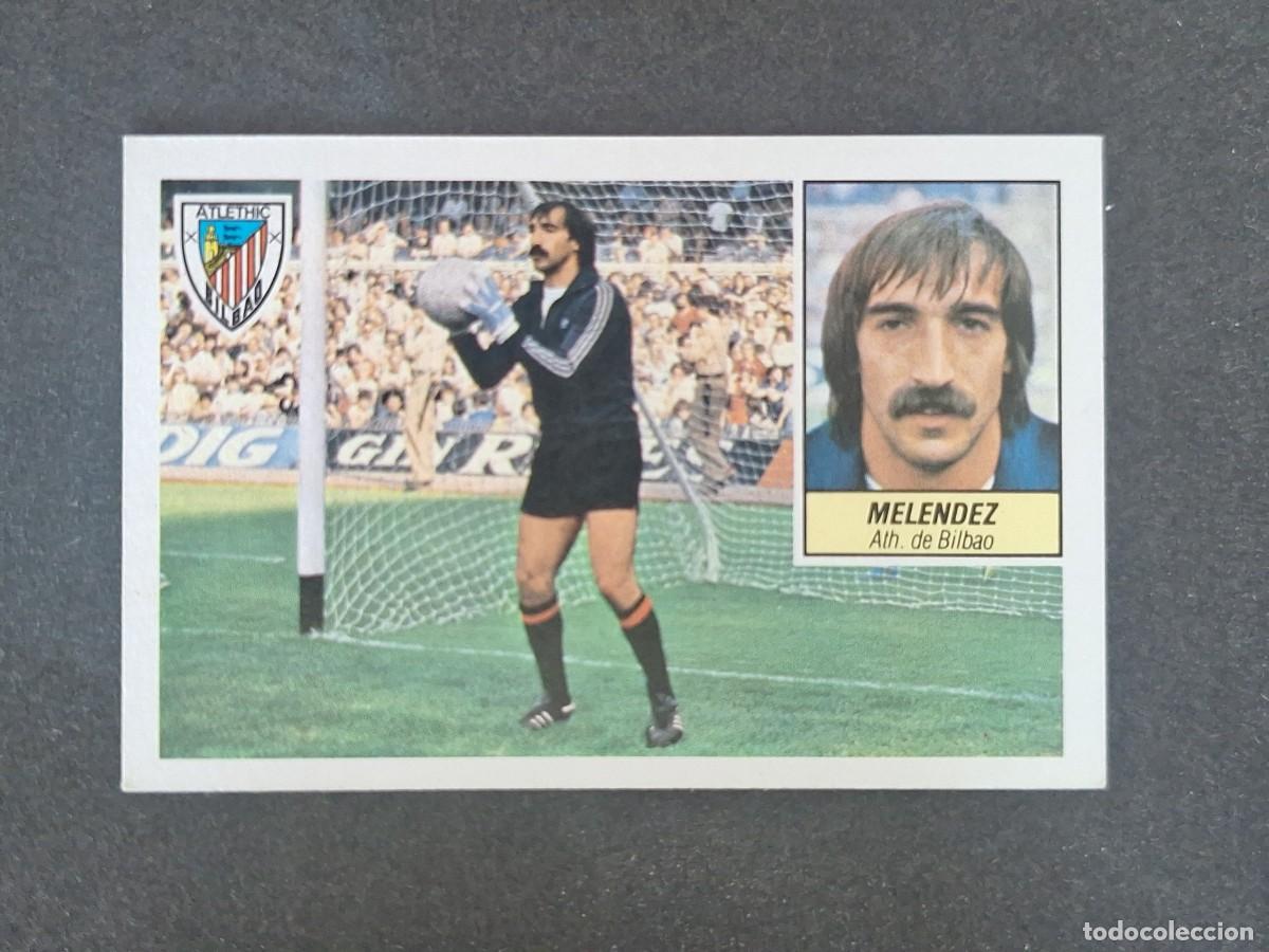 Cromos de f&uacute;tbol: L3 MELENDEZ ATHLETIC CLUB DE BILBAO LIGA ESTE 1984 1985 84 85 NUNCA PEGADO SIN PEGAR