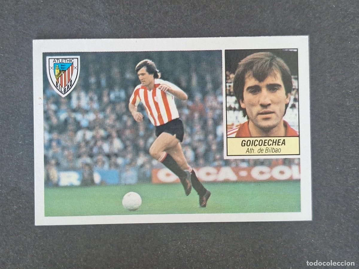 Cromos de f&uacute;tbol: L3 GOICOECHEA ATHLETIC CLUB DE BILBAO LIGA ESTE 1984 1985 84 85 NUNCA PEGADO SIN PEGAR