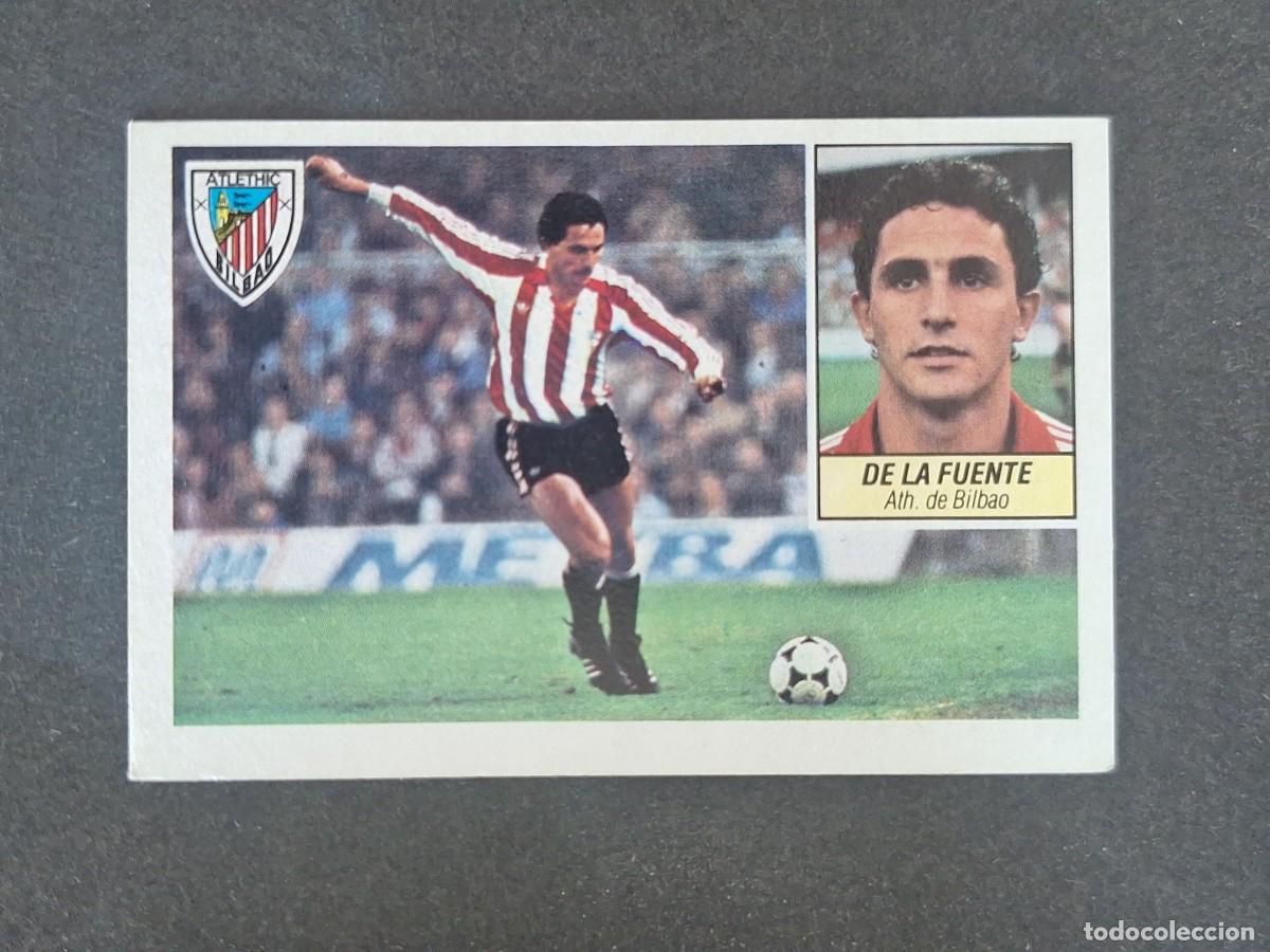 Cromos de f&uacute;tbol: L3 DE LA FUENTE ATHLETIC CLUB DE BILBAO LIGA ESTE 1984 1985 84 85 NUNCA PEGADO SIN PEGAR