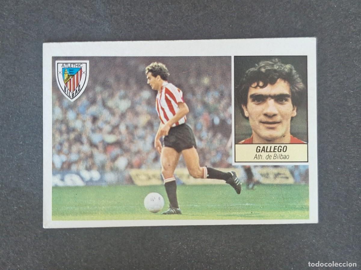 Fu&szlig;ball-Sticker: L3 GALLEGO ATHLETIC CLUB DE BILBAO LIGA ESTE 1984 1985 84 85 NUNCA PEGADO SIN PEGAR