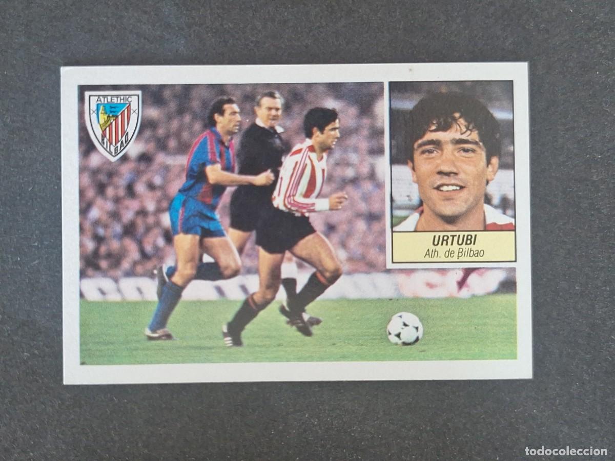 Cromos de f&uacute;tbol: L3 URTUBI ATHLETIC CLUB DE BILBAO LIGA ESTE 1984 1985 84 85 NUNCA PEGADO SIN PEGAR