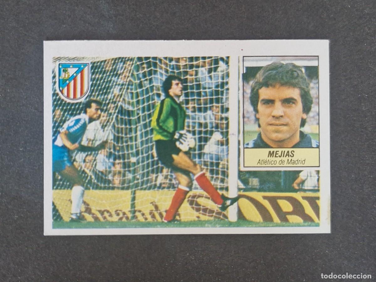 Cromos de f&uacute;tbol: L3 MEJIAS ATLETICO DE MADRID LIGA ESTE 1984 1985 84 85 NUNCA PEGADO SIN PEGAR