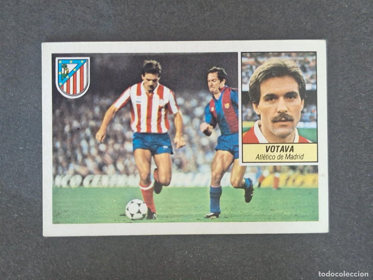 Cromos de f&uacute;tbol: L3 VOTAVA ATLETICO DE MADRID LIGA ESTE 1984 1985 84 85 NUNCA PEGADO SIN PEGAR