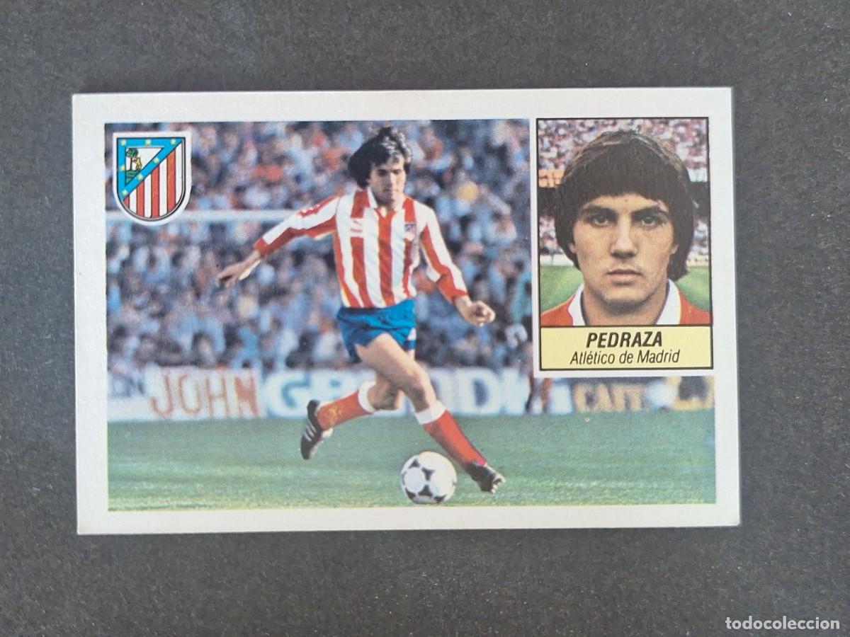 Cromos de f&uacute;tbol: L3 PEDRAZA ATLETICO DE MADRID LIGA ESTE 1984 1985 84 85 NUNCA PEGADO SIN PEGAR